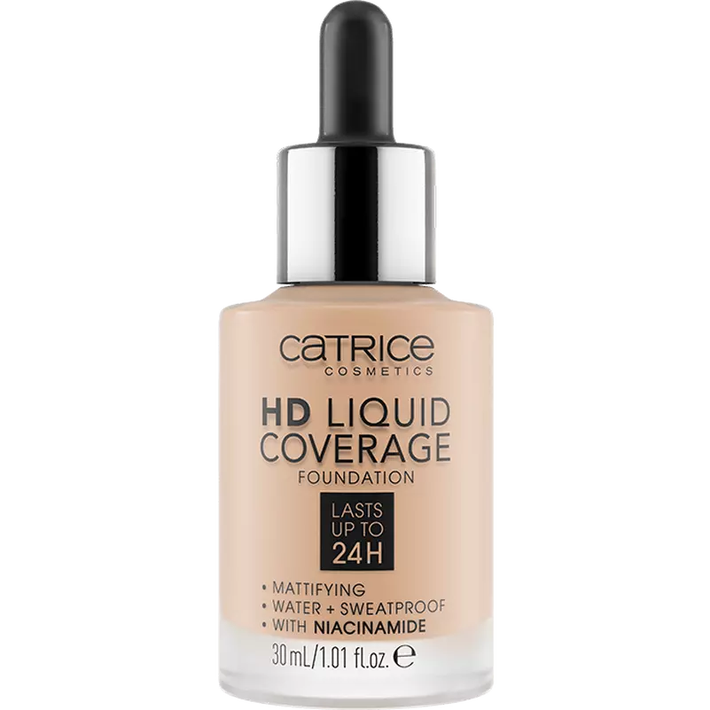 Catrice HD Liquid Coverage Fondotinta Viso Effetto Opacizzante 030 Sand Beige