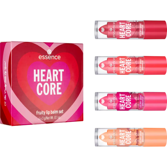 Essence Heart Core balsamo labbra fruttato set