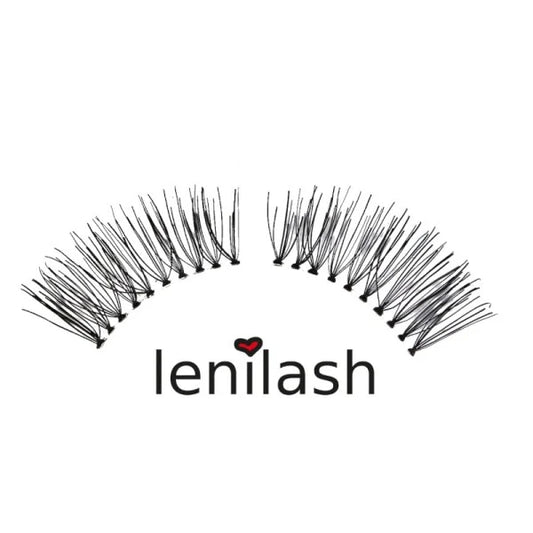 Lenilash Ciglia finte - capelli umani - 136