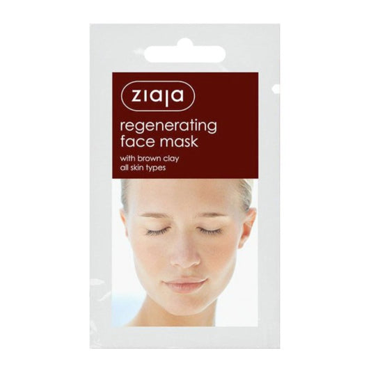 Ziaja Brown Clay maschera rigenerante all'argilla marrone