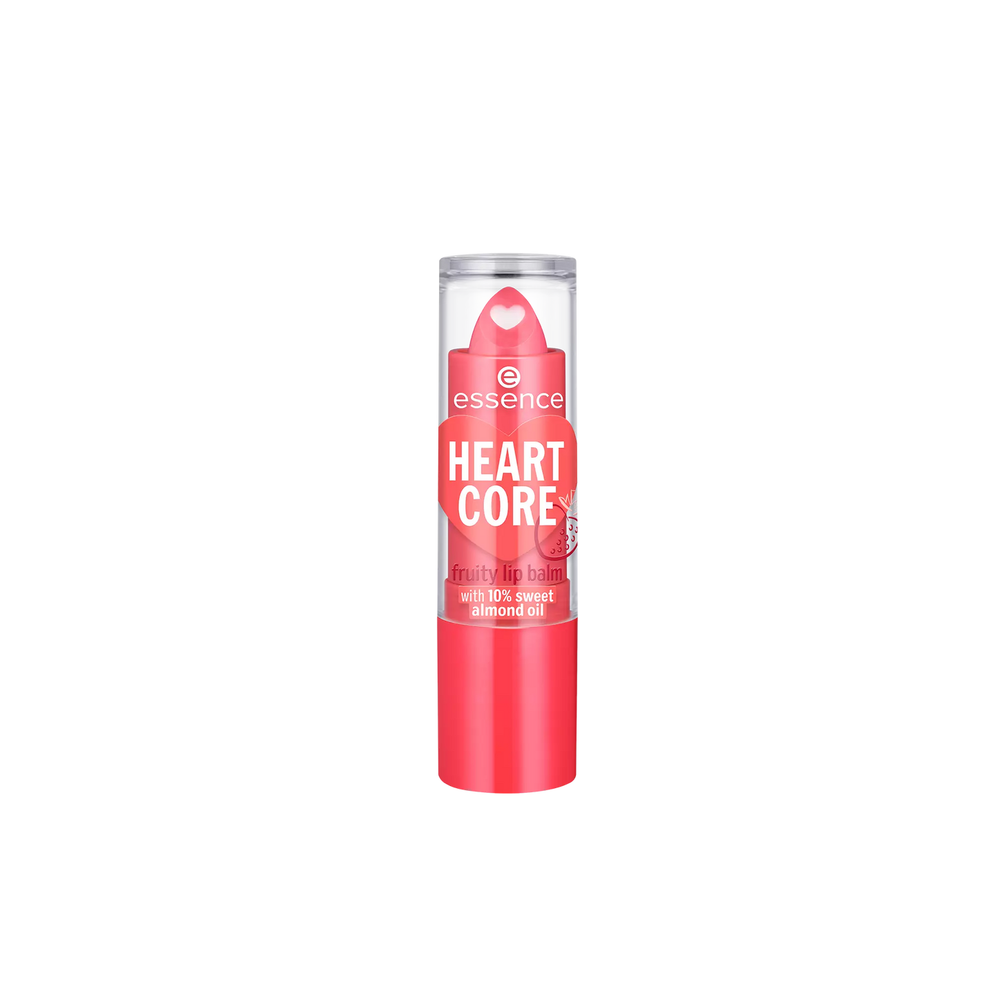 Essence HEART CORE fruity lip balm 02 sweet strawberry 