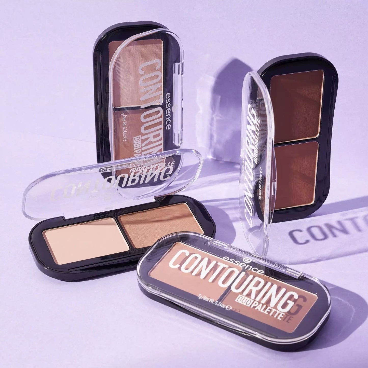 Essence CONTOURING DUO FACE PALETTE 10 lighter skin 