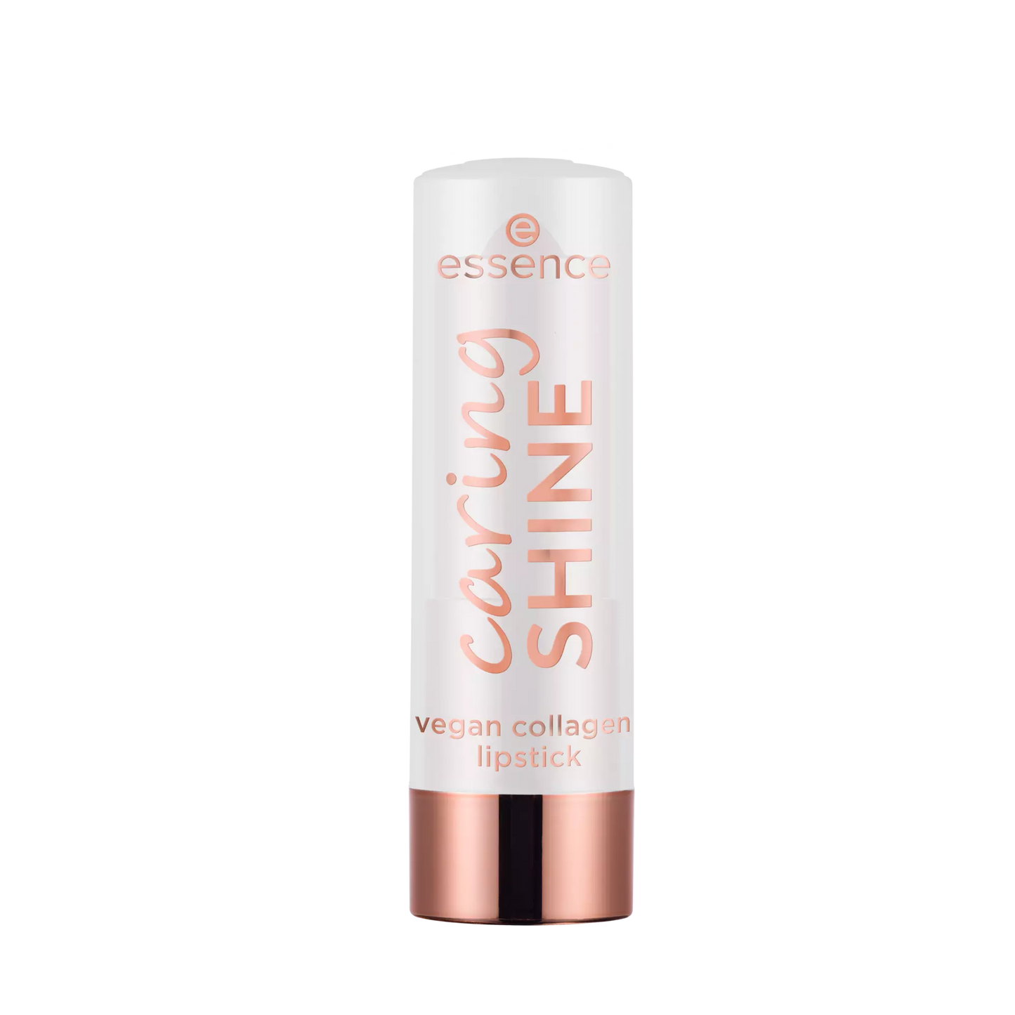 Essence Caring SHINE vegan collagen lipstick 205 my love 