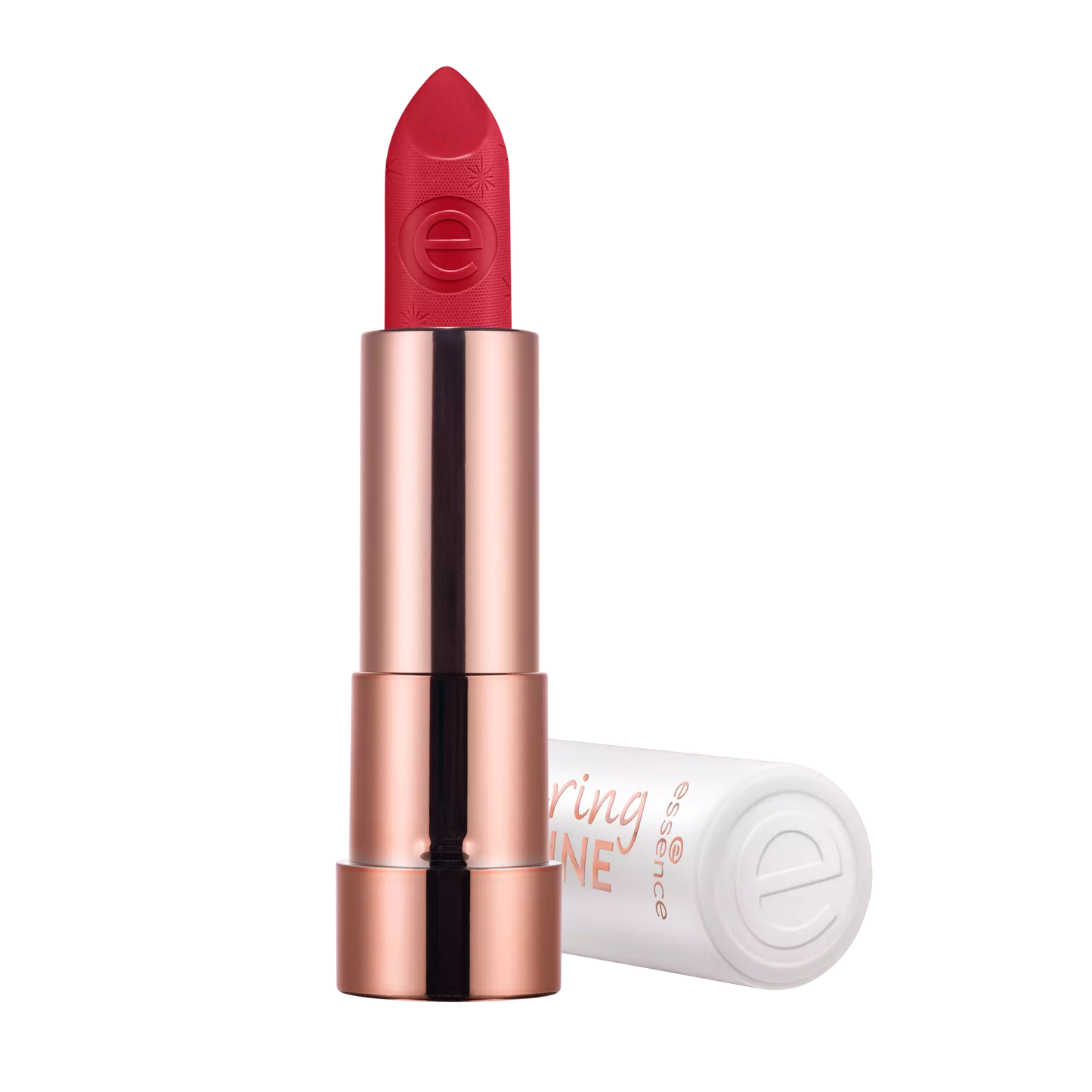 Essence Caring SHINE vegan collagen lipstick 205 my love 