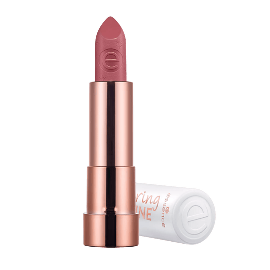 Essence Caring SHINE vegan collagen lipstick 204 My way 