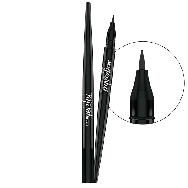 BellaOggi Calligraphic Trait Eyeliner LIKE A GEISHA Black Night