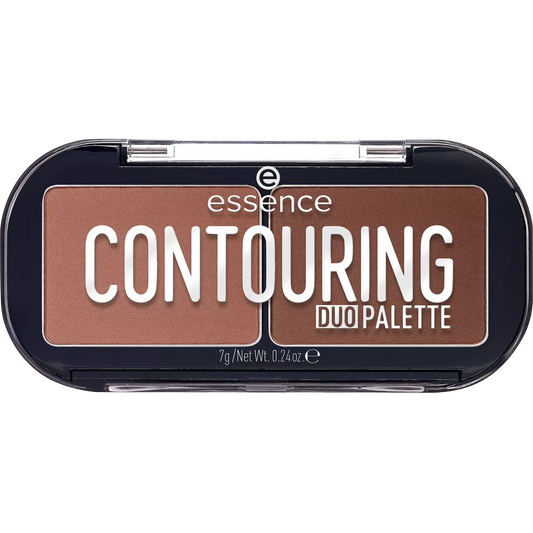 Essence CONTOURING DUO FACE PALETTE 20 Darker skin 