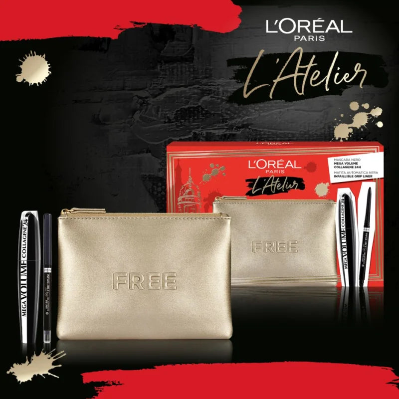 Free M/W L'Atelier L'Oreal Paris 2022 Christmas Gift Box