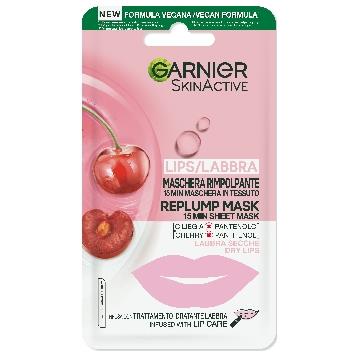 GARNIER FACE MASK FABRIC LIPS CHERRY