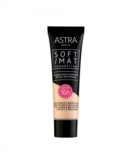 Astra Soft Mat Foundation - 01 Cloud