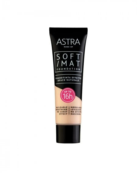 Astra Soft Mat Foundation - 02 Butter