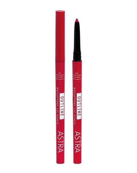 Astra Outline Lipliner Pencil - 06 Endless Cherry 