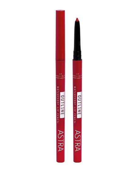 Astra Outline Lipliner Pencil - 07 Vivid Rust 